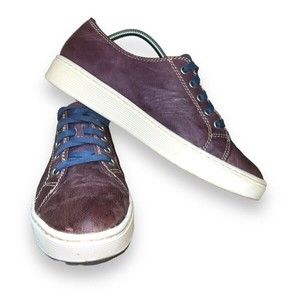 Sofft Pastel purple and blue casual low top leather sneakers‎ size 8 Med 1105107